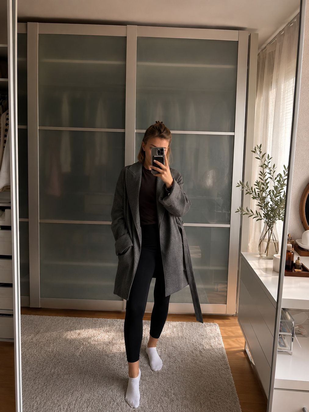 H&M Jacken: Wool Blend Coat Gray XS – Neu und originalverpackt aus Baar von Zlata1 3