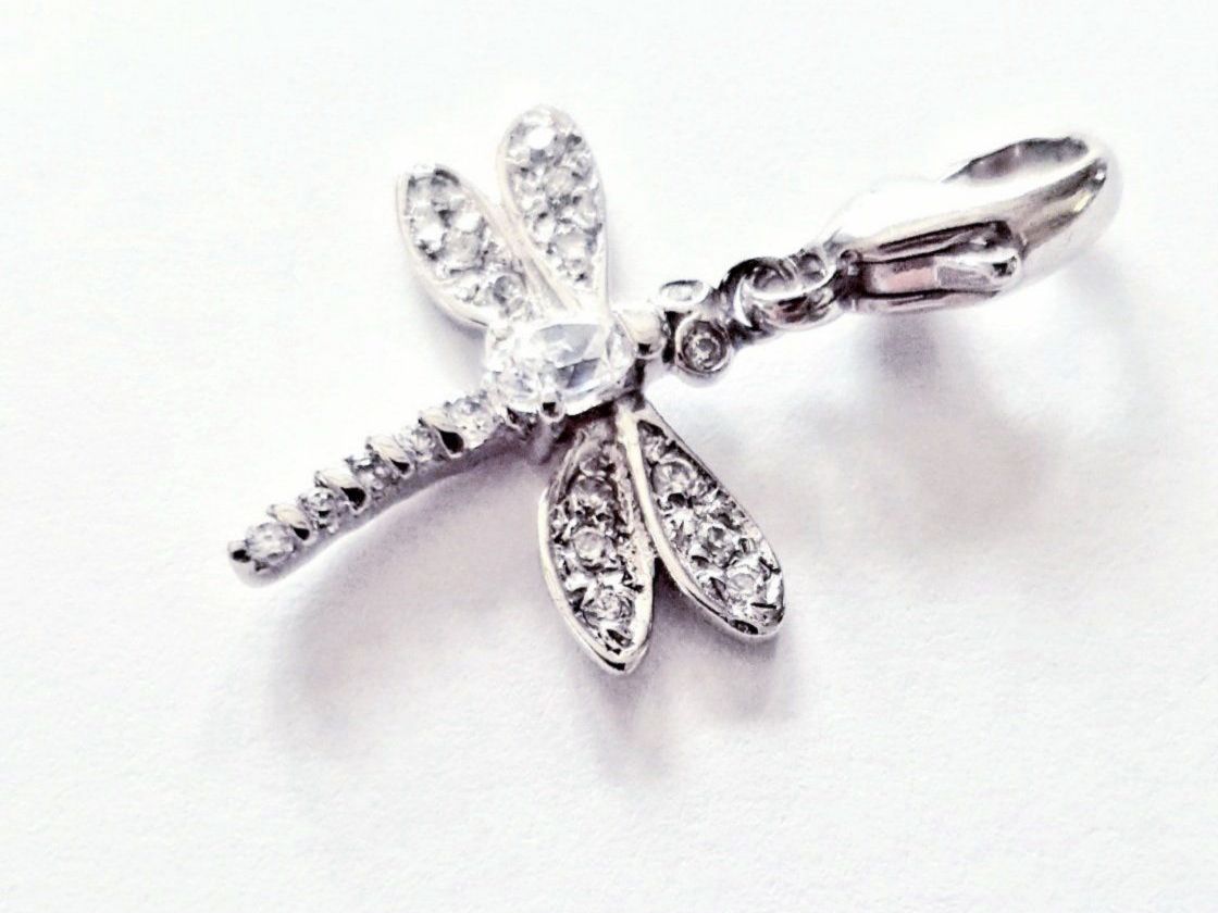 Ciondoli: Charm "Libelle" Silber 925 (rhodiniert) – Nuovo e nell'imballaggio originale da Uetikon am See venduto da Coralreef 2