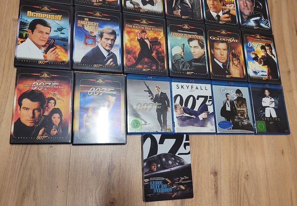 Tutti i DVDs: Komplette James Bond Collection – Usato da St. Margrethen SG venduto da SamusAran 3