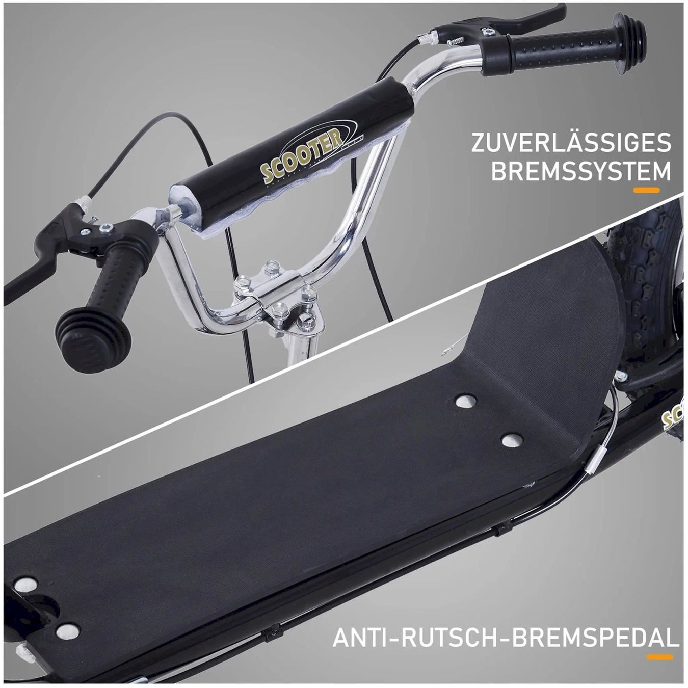 Veicoli per bambini: Kinderroller Luftbereifung + Handbremse – Nuovo e nell'imballaggio originale da Bottighofen venduto da zaap 2