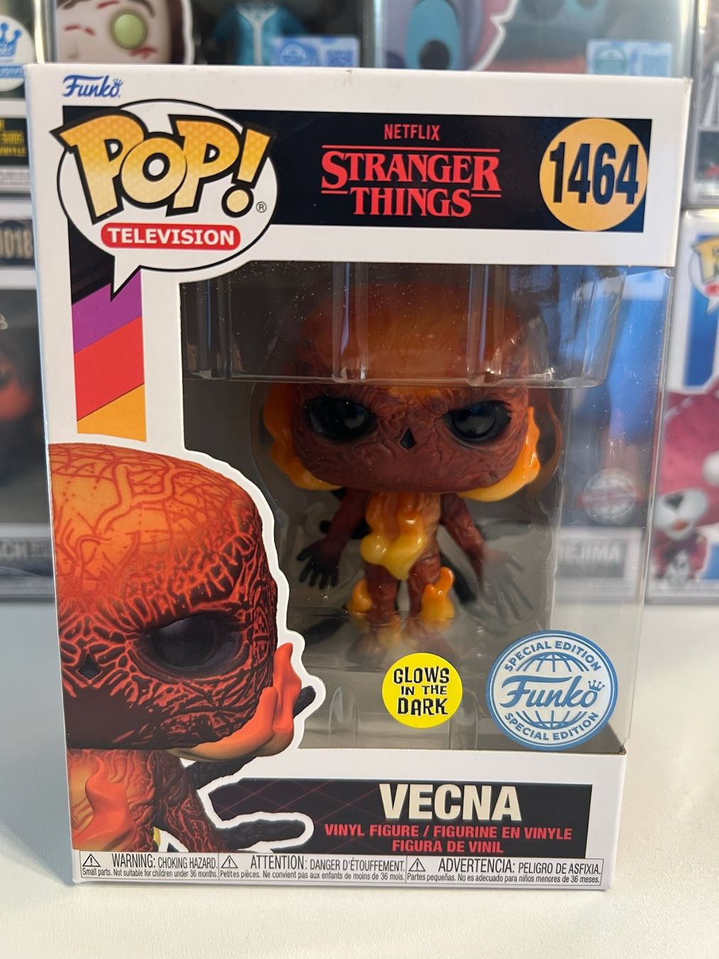 Funko Figuren: Funko POP! Television Stranger Things Vecna Edition Limitée – Neu und originalverpackt aus Le Mouret von perfectbijou