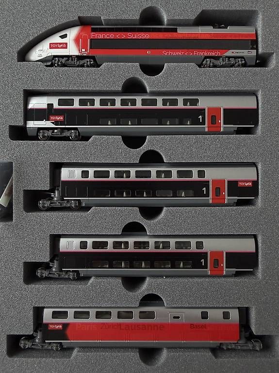 Kato Modellini di ferrovie: Kato TGV Lyria Euroduplex – Nuovo (secondo la descrizione) da Leytron venduto da airlines00