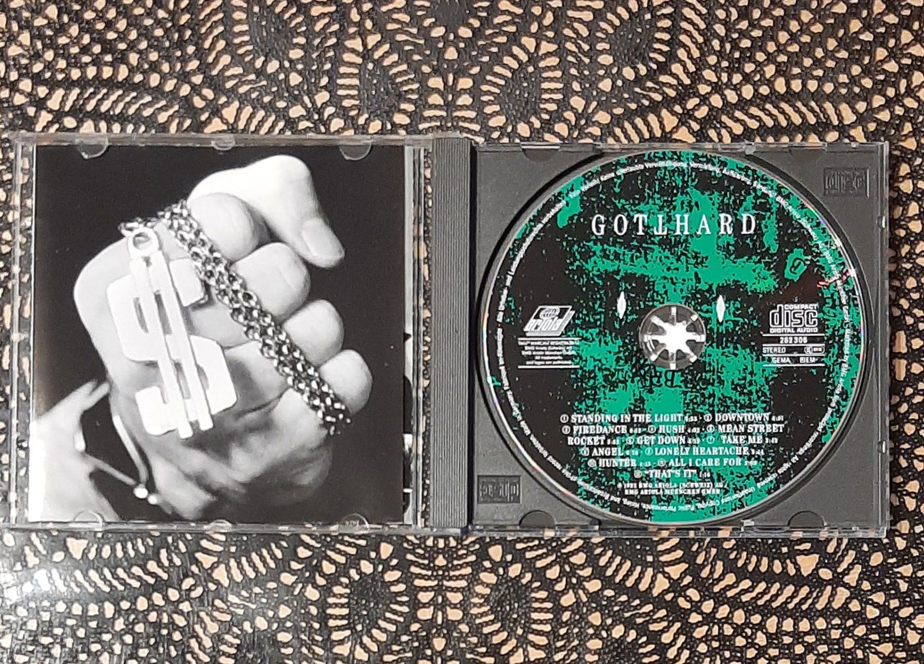 CDs: Gotthard - Gotthard, CH Hardrock CD Album 1992 – Gebraucht aus Schönenberg TG von Gregordini 2