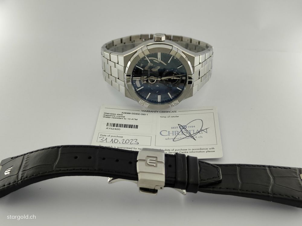 Maurice Lacroix Orologi: Maurice Lacroix Aikon Mercury Automatik Skeleton – Usato da Zürich venduto da Stargold-Uhren 7