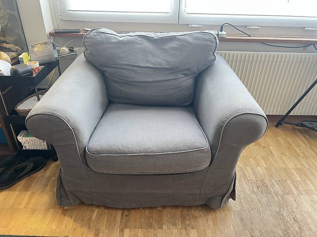 Divani: 3er Sofa mit Bettfunktion und Stauraum + 2 Sessel – Usato da Niedergösgen venduto da tanjalc 4