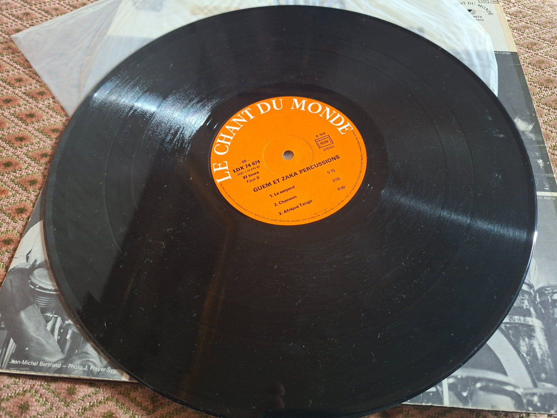 Dischi in vinile: Afro Jazz LP - Guem et Zaka Percussion – Usato da Bernex venduto da Wannabehasbeen01 5