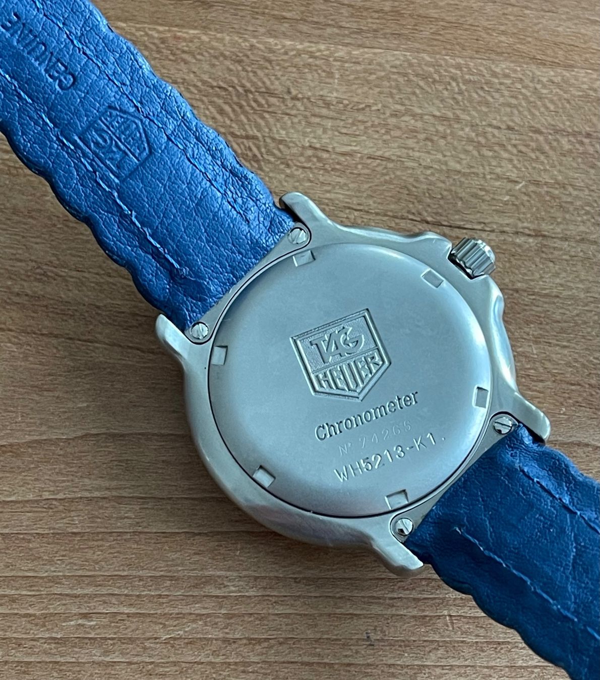 Tag Heuer Uhren: 1995 TAG Heuer Chronometer Automatic Ref WH5213-K1 revidiert – Gebraucht aus Embrach von Canderau 9