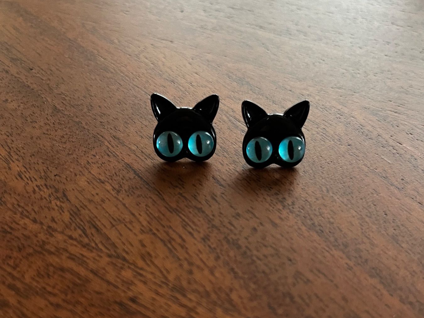 Orecchini pendenti & Orecchini a lobo: Schwarze Katze (Crazy CAT) Ohrstecker – Nuovo (secondo la descrizione) da Gams venduto da Mariawicca 4