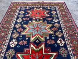 ALTER SCHIRWAN TEPPICH  TOP ZUSTAND 190X130cm gereinigt