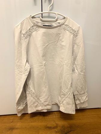 Sweatshirt Farbe Weiss, Gr.L, Marke even&ODD