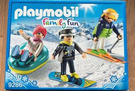 Playmobil 9286 - Family Fun Freizeit Wintersportler