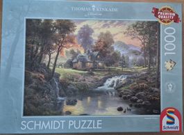 Thomas Kinkade Puzzle, Schmidt, 1000 Teile, komplett!