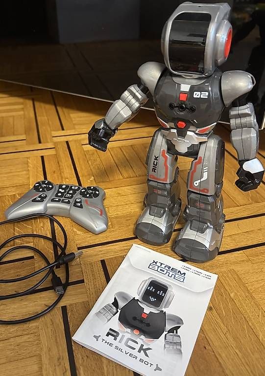 Giocattoli: Robot interactif XTREM BOTS  RICK (The Silver Bot) – Usato da Préverenges venduto da vinz58 2
