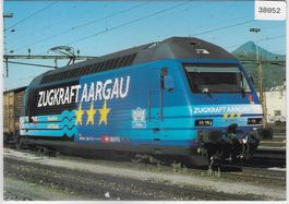 SBB CFF FFS - Lok Re 460 034 "Zugkraft Aargau"