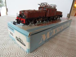 H0 Märklin 3015 Krokodil braun umgespritzt