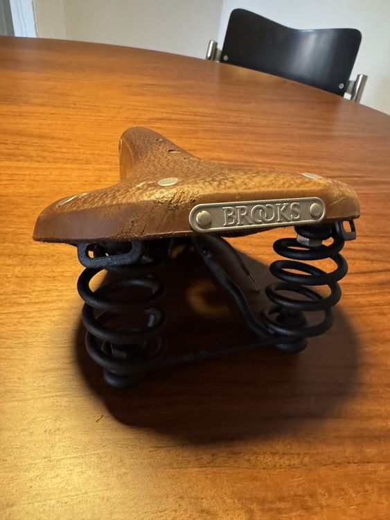 Brooks Pezzi di ricambio: BROOKS Fahrradsattel Flyer Softened Pre-Aged – Usato da Zürich venduto da zhk5 1