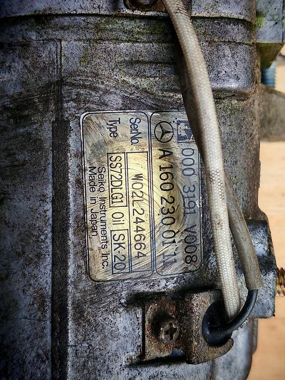 Smart Tutti pezzi di ricambio auto: Compressore AC per Smart Roadster – Usato da Cadenazzo venduto da Mulinacu 3