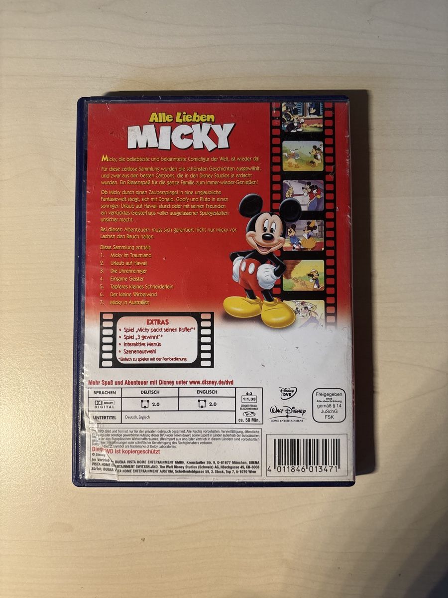 Alle DVDs: Alle lieben Micky (2904) – Gebraucht aus Ruswil von Slivio_ 1