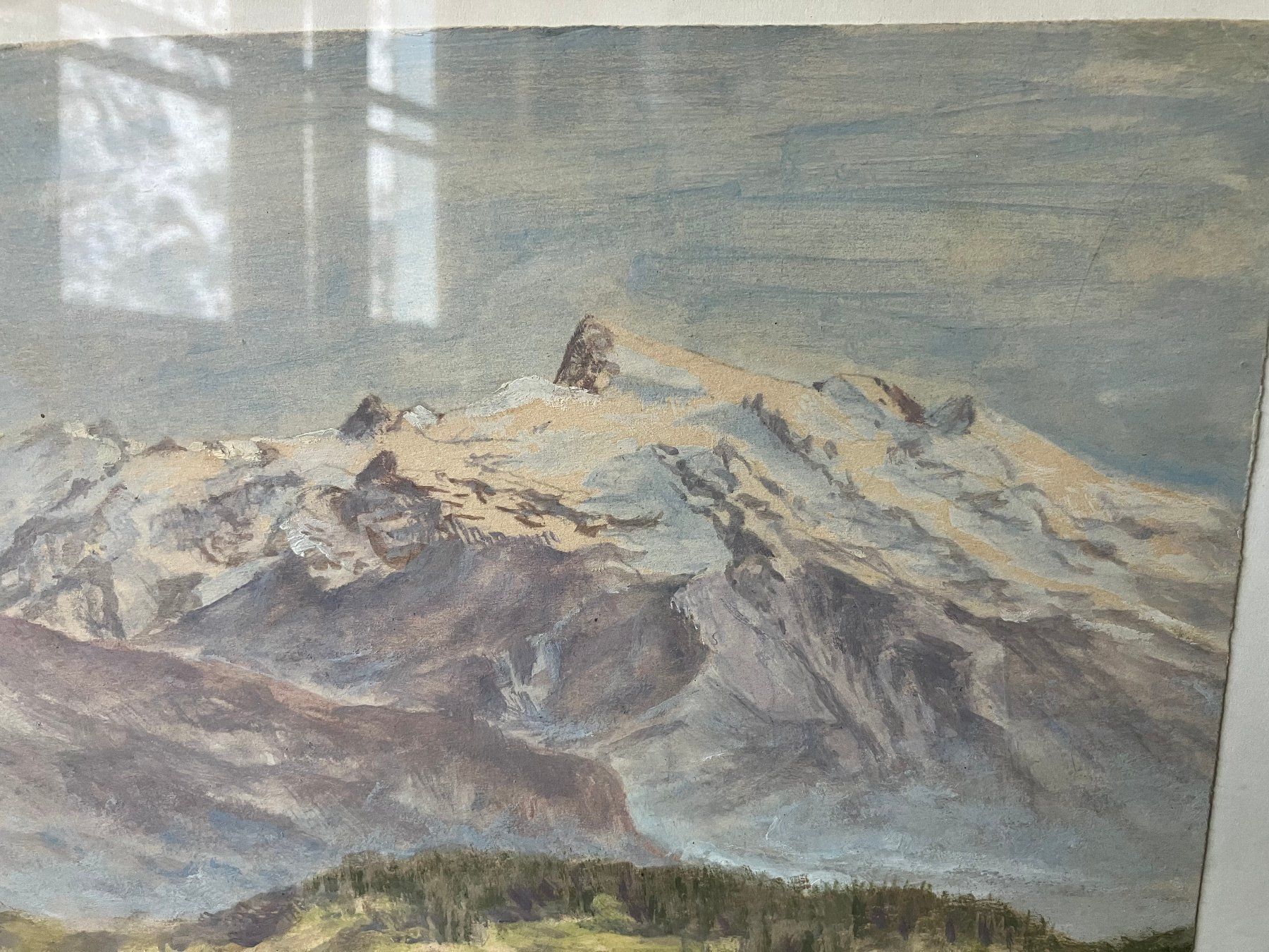 Gemälde: Alpenlandschaft , Alex Kalderach – Gebraucht aus Pfäffikon ZH von Einarrolf 3