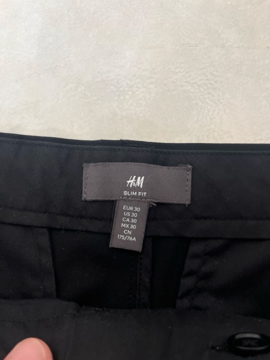 Pantaloni: Pantalon noir taille 38 – Usato da Delémont venduto da gabrielquintas9 1