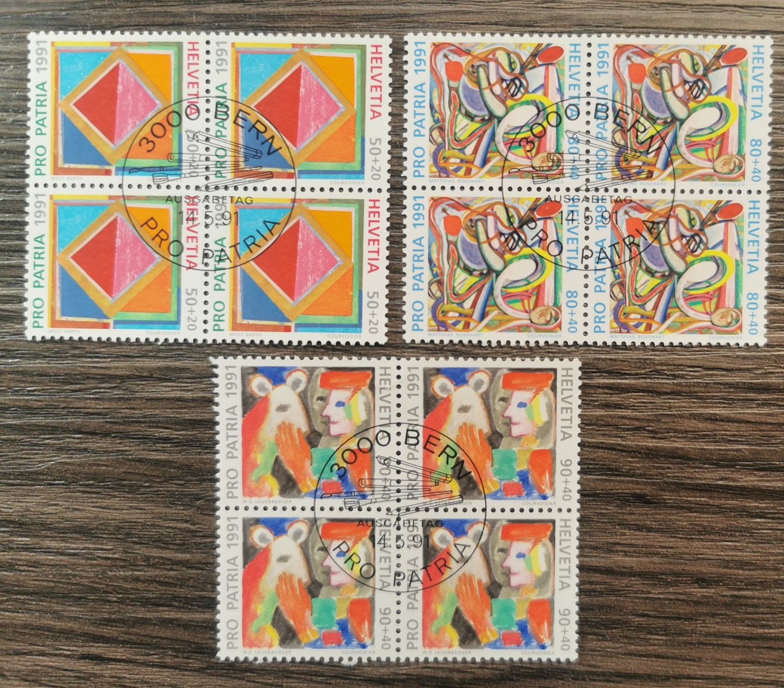 Tutti i francobolli: TR05 Timbre Suisse 1991 – Usato da Cousset venduto da Patrick_Collections