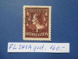 FL 1951 Nr. 249A gestempelt