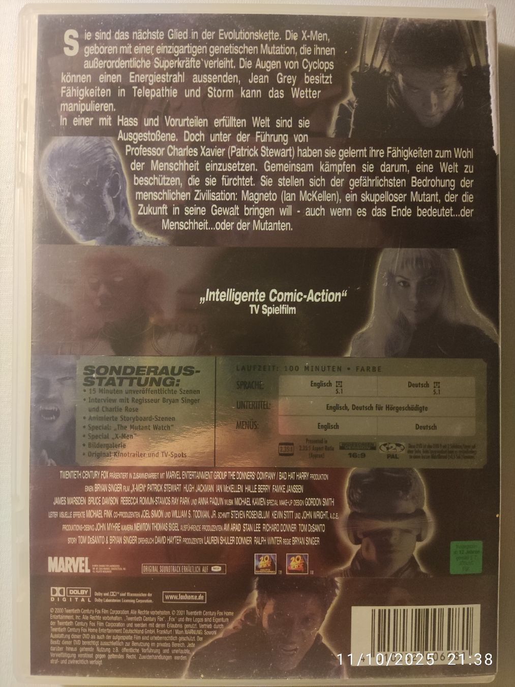 Alle DVDs: X-Men – Gebraucht aus Basel von Alacant 1