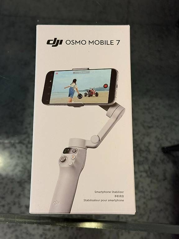 Treppiedi & Teste: DJI OSMO MOBILE 7 – Nuovo e nell'imballaggio originale da Mezzovico venduto da EGAPRO.sa