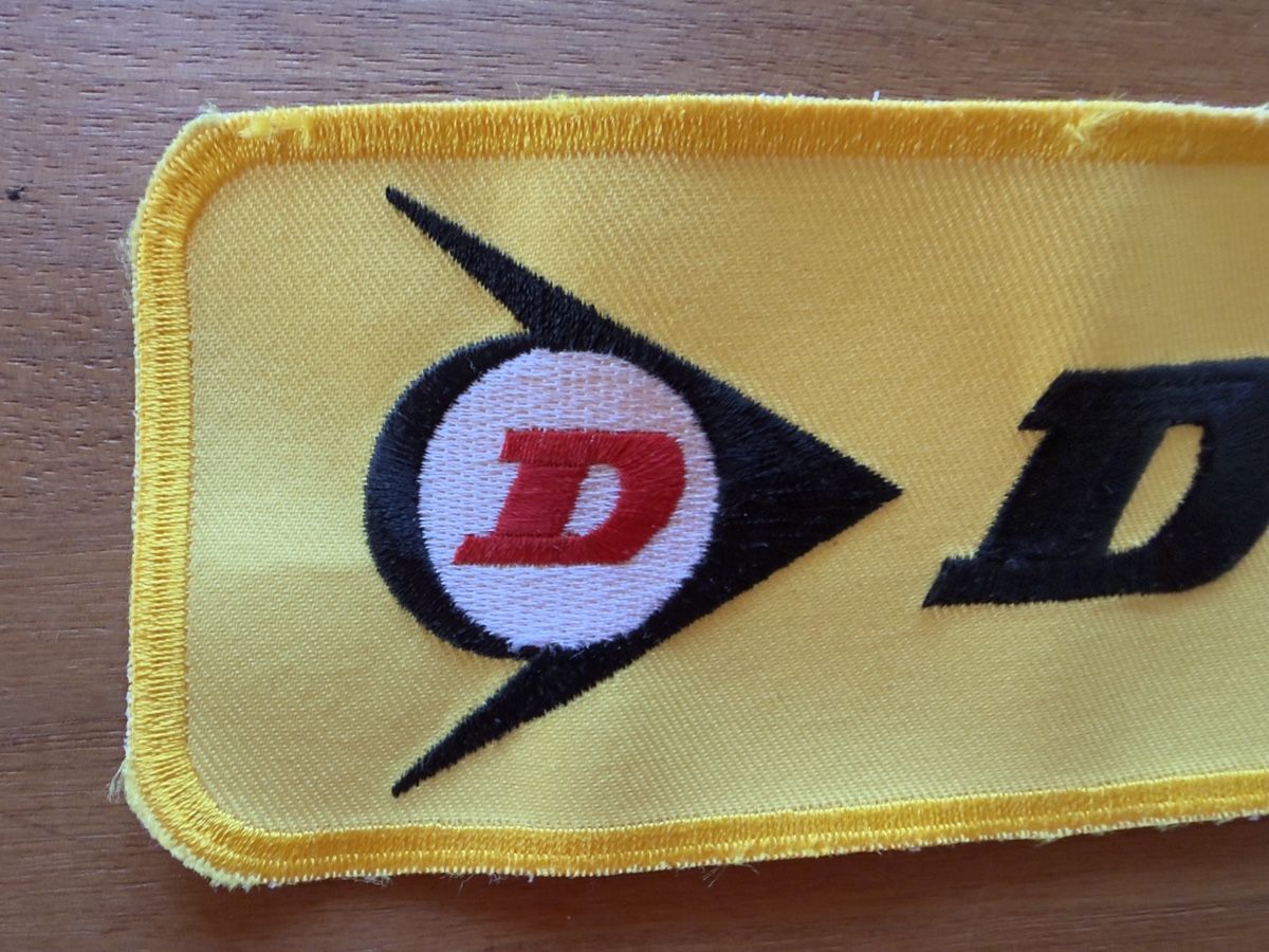 Toppe: Aufnäher Stick Stoff Patch DUNLOP – Nuovo (secondo la descrizione) da Haegendorf venduto da Chruege 1