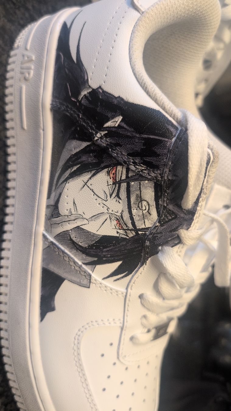 Nike Scarpe da uomo: Nike Air Force Itachi (Naruto) – Nuovo (secondo la descrizione) da Thalwil venduto da Juventus1897Si 1