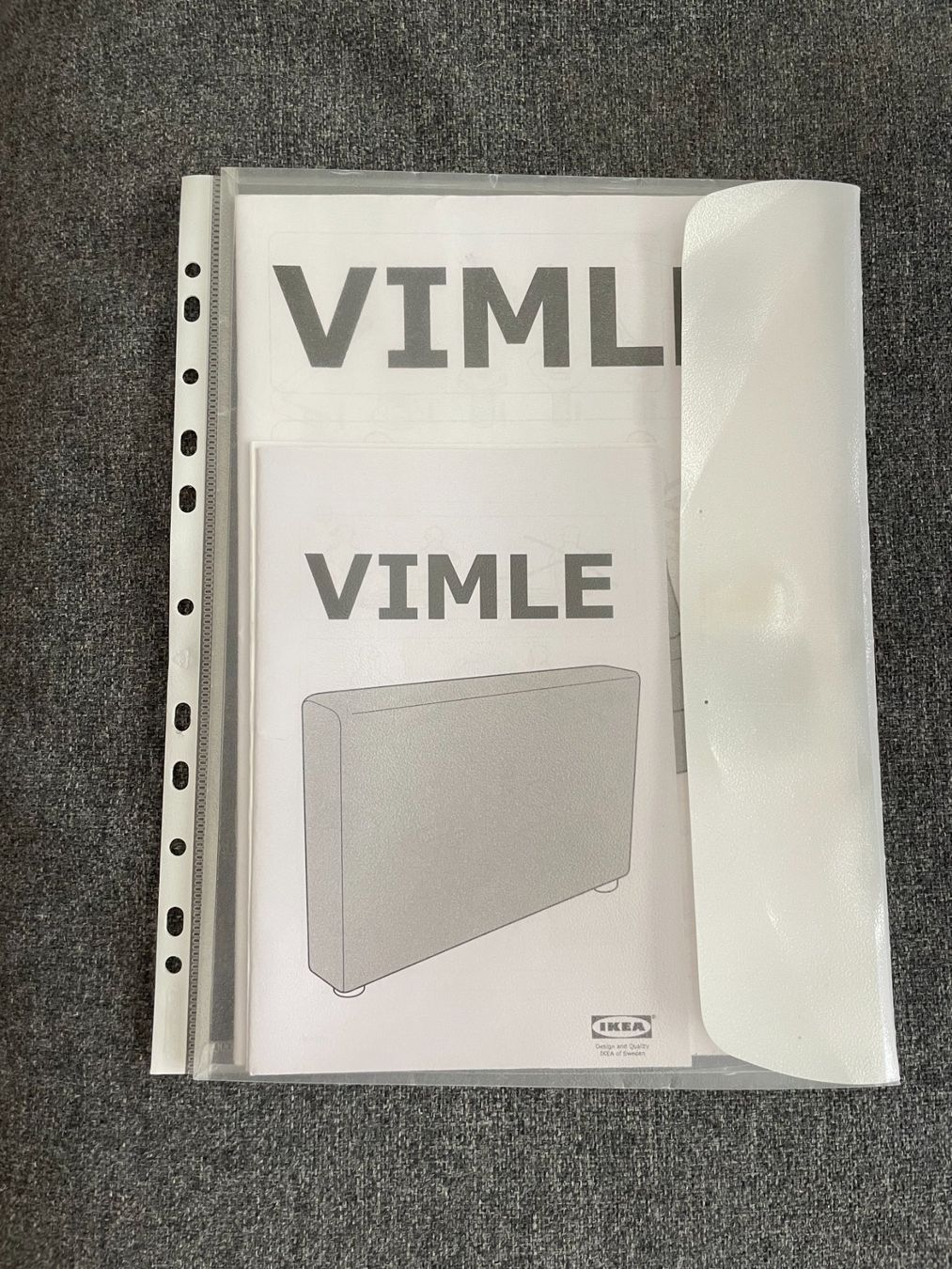 Ikea Sofas: IKEA VIMLE corner sofa-bed with chaise longue – D'occasion à Zürich par carlaferico 6