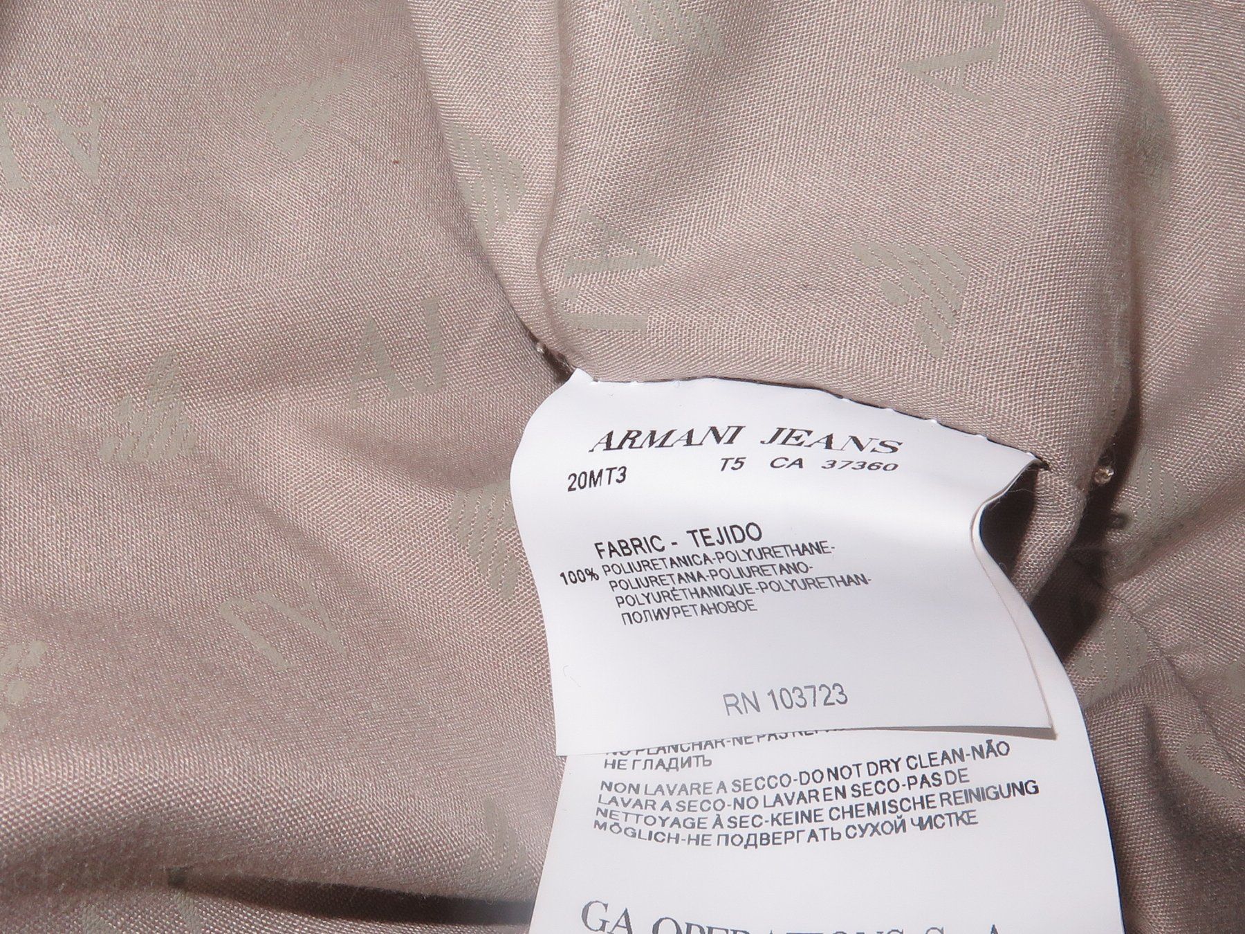 Armani Borse da donna: Armani Jeans Tasche, Beige – Usato da Basel venduto da Deko1 9