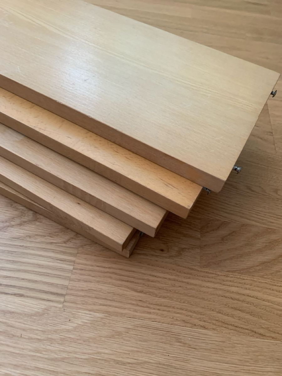 Regale: String Wandregal Gitter mit Eichenplatten Design Vintage – Gebraucht aus Dübendorf von feliiiixx 3