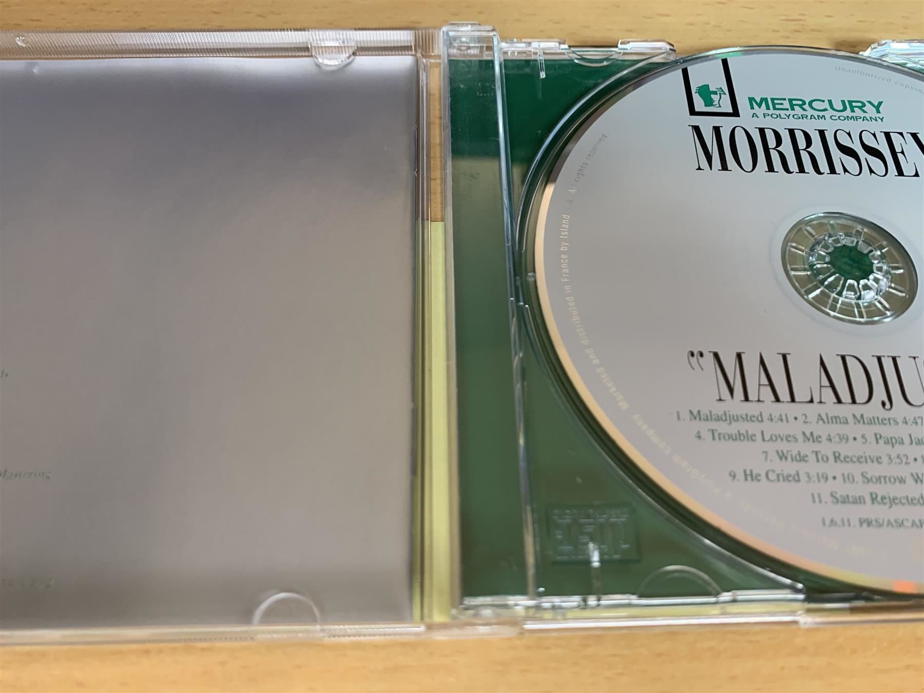 CD: Morrissey – Maladjusted – Usato da Rikon im Tösstal venduto da Alpenmutz 2