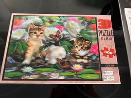 3D Puzzle Kätzchen 500Teile