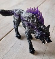 Schleich Wolf Eldrador Schattenwolf schwarz, guter Zustand