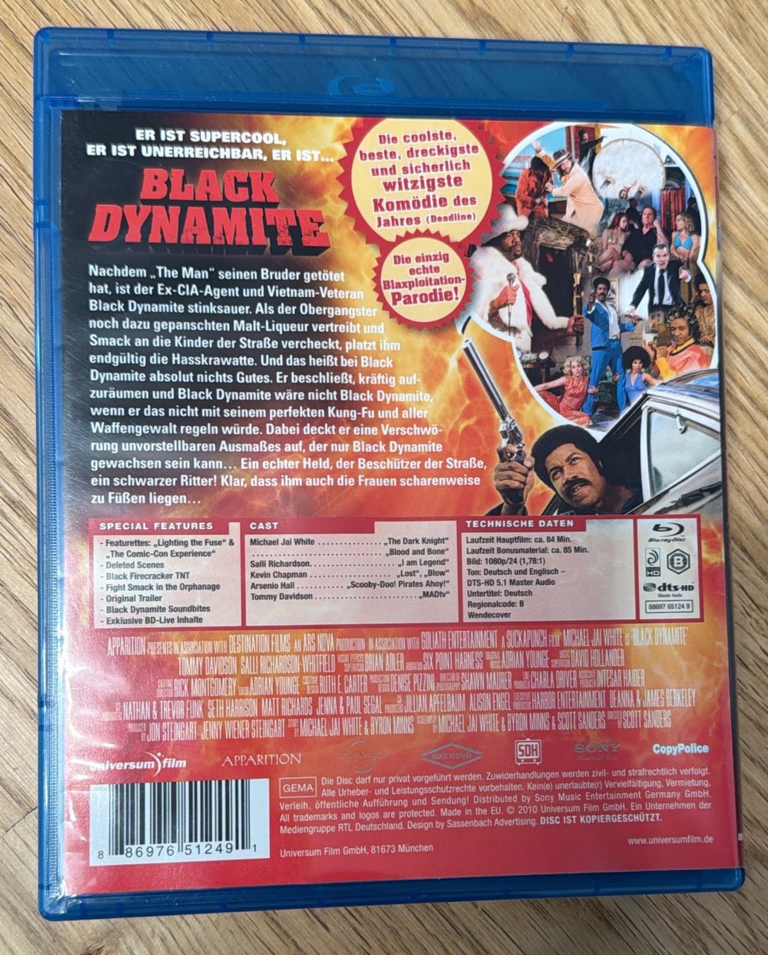 Tutti i DVDs: BLACK DYNAMITE BLU-RAY – Usato da Zürich venduto da freioccasionen 2