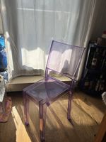 Transparent Lila Kartell La Marie Stuhl