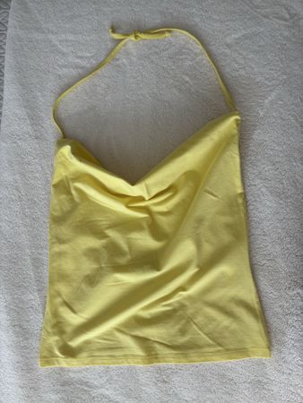 Ferre Halter Yellow Top Size M NP: 414 .- 