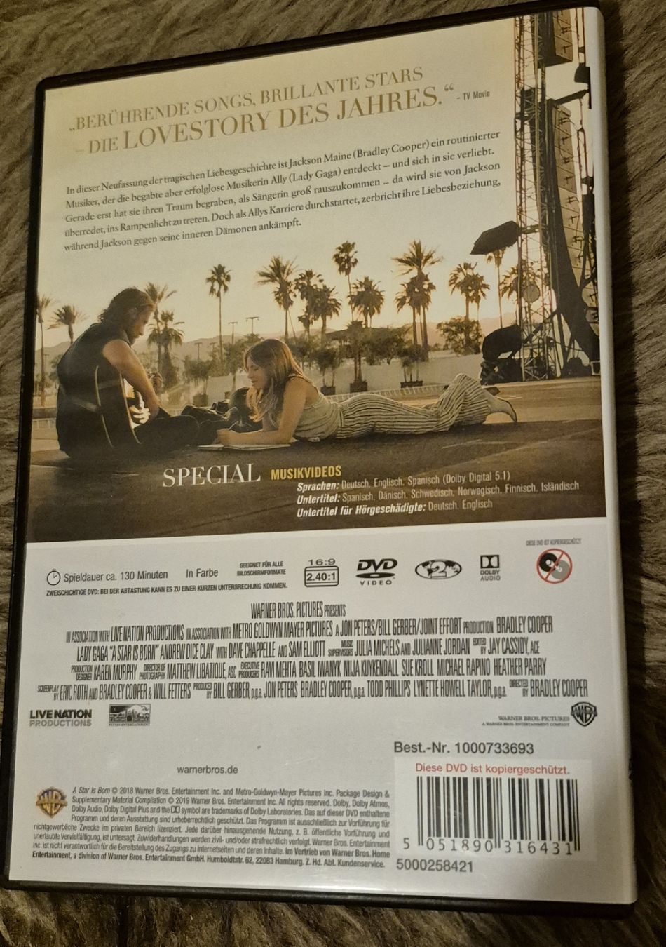 Tutti i DVDs: A Star is born (ab 12) – Usato da Adliswil venduto da cha_fq9f 1