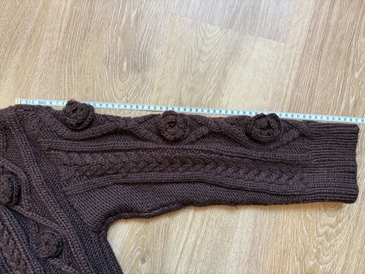 Zara Maglioni & Felpe: Pull tricot torsades marron Zara, t. M/38 – Usato da Tavannes venduto da Thriftshop 3