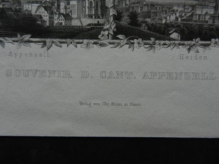 Gravures: Souvenir Appenzell – D'occasion à Risch par Rischli15 2