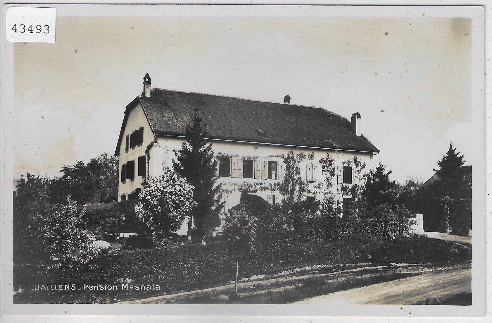 Cartoline postali: Daillens - Pension Masnata – Usato da Ettingen venduto da Kartenplanet