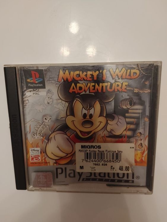 Mickey's Wild Adventure - PS1 - Avec Notice - Occasion Bon état