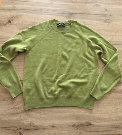 Mango Wollpullover, Gr. S, Olivgrün top Zustand