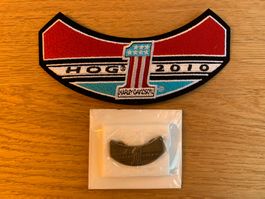 Harley Owners Group 2010 Patch mit Pin, Top Zustand