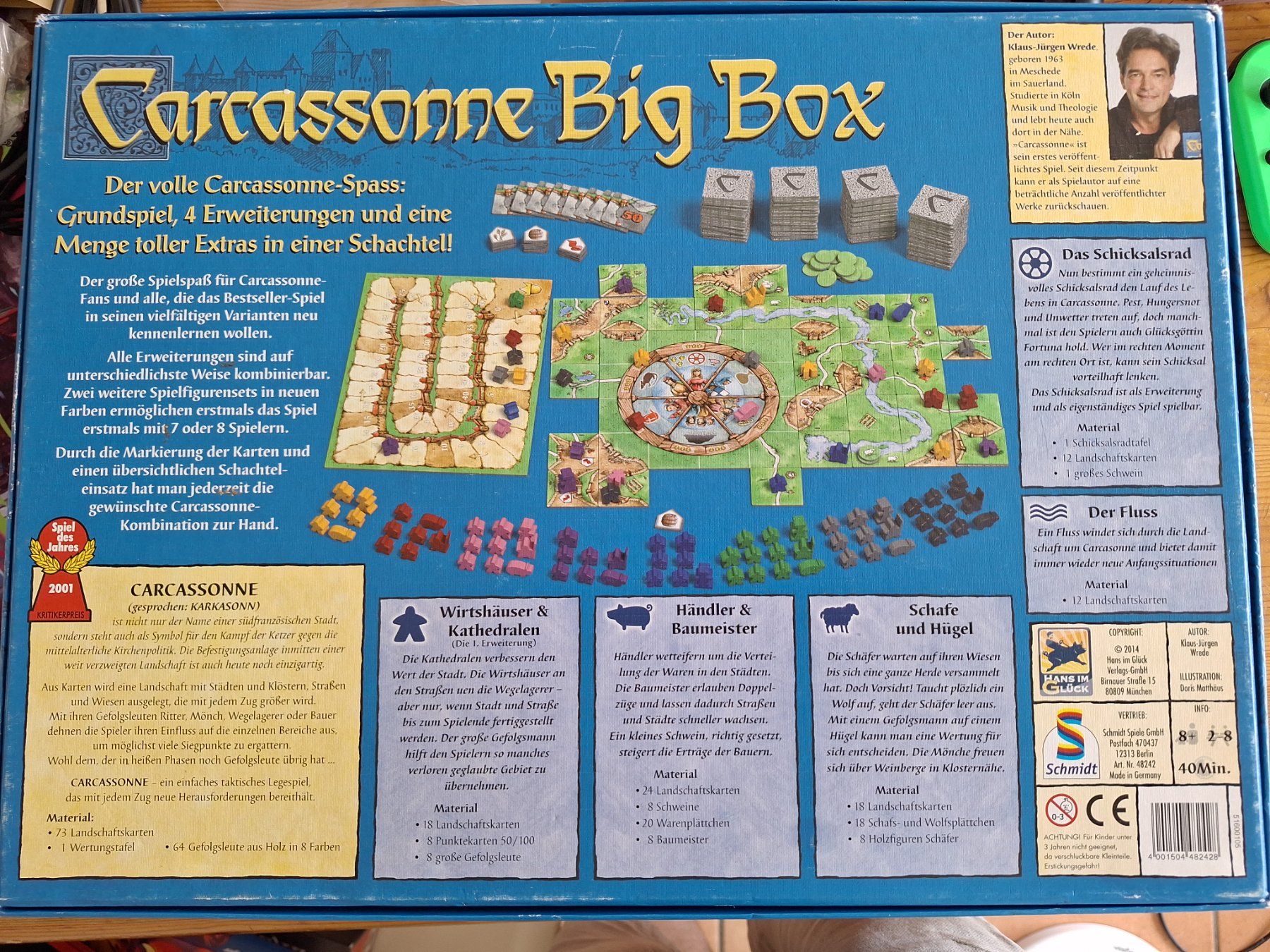 Giochi: Carcassonne Big Box - BITTE LESEN – Usato da Altstätten SG venduto da GGsGameshop 4