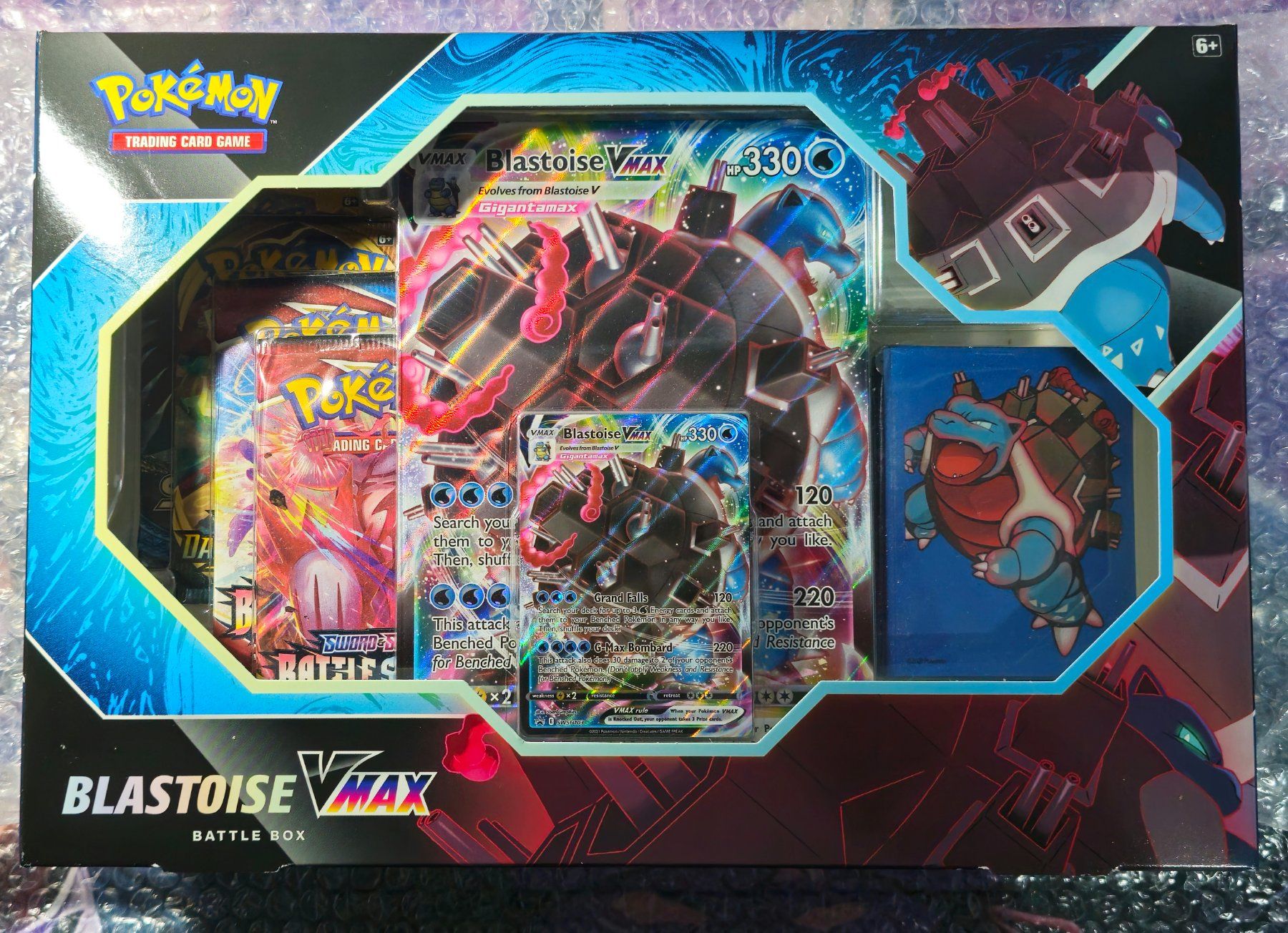 Pokémon Carte collezionabili: Pokemon Venusaur & Blastoise VMAX Battle Box – Nuovo (secondo la descrizione) da Münchenbuchsee venduto da Pazzo_ 1