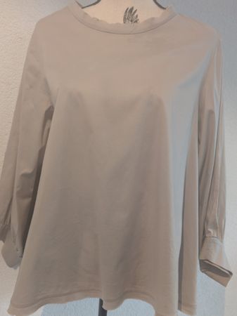Damen Bluse Soluzione Grösse 34 beige neu!