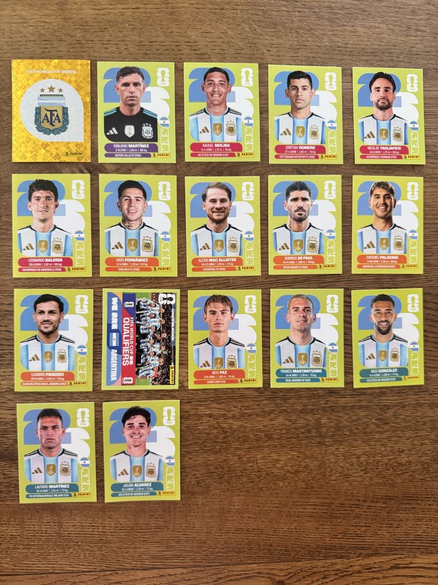 Panini Sammelbilder & Trading cards: Argentinien Panini WM 2026 – Neu (gemäss Beschreibung) aus Emmenbrücke von Lukee1901